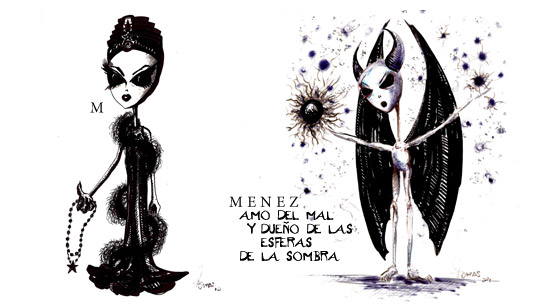 Personajes / Bocetos - Diablillos Estelares