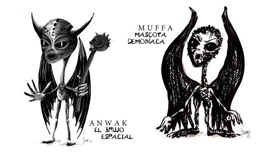 Personajes / Bocetos - Diablillos Estelares